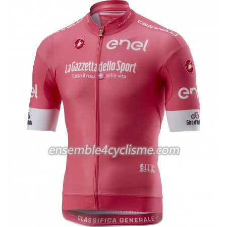 Maillot Cyclisme Rose 2018 Tour d'Italie